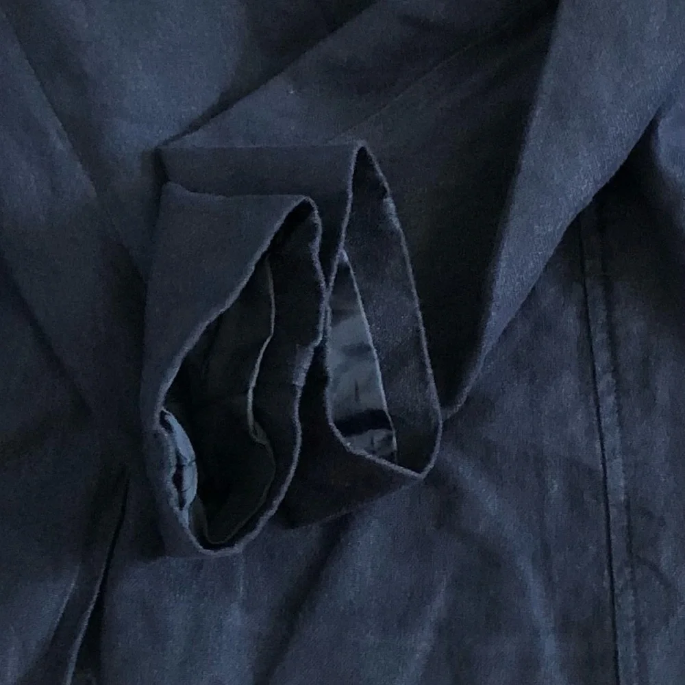 J.Crew Indigo Double Breasted Blazer Sz 8 - Picture 12 of 13